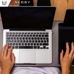 Alogy Stolik pod laptopa Podstawka uchwyt na telefon podkładka pod mysz do łóżka Alogy przenośne biurko z poduszkami 12
