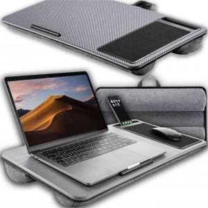 Alogy Stolik pod laptopa Podstawka uchwyt na telefon podkładka pod mysz do łóżka Alogy przenośne biurko z poduszkami 17
