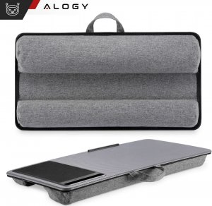 Alogy Stolik pod laptopa Podstawka uchwyt na telefon podkładka pod mysz do łóżka Alogy przenośne biurko z poduszkami 5