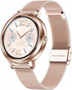 Smartwatch Hagen HD11.110.1410 Różowe złoto 3