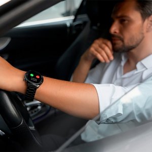 Smartwatch Garett Smartwatch męski Garett 5904238485620 czarny bransoleta 9