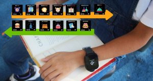 Smartwatch Bemi Kizzo Czarno-szary 3