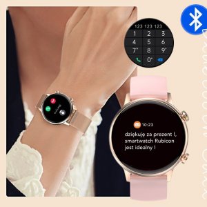 Smartwatch Rubicon RNCF09 Różowy  (RNCF09) 6