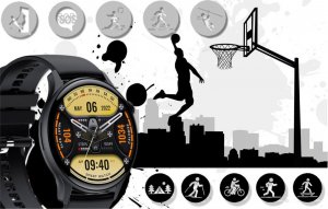 Smartwatch Rubicon RNCF10 Różowy 5