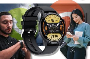 Smartwatch Rubicon RNCF10 Różowy 8