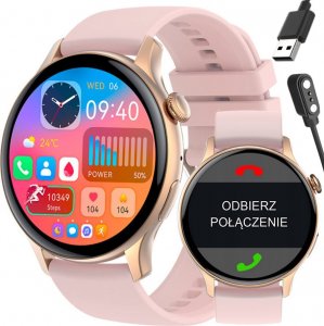 Smartwatch Rubicon RNCF10 Różowy 4