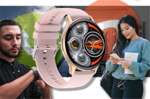 Smartwatch Rubicon RNCF10 Różowy 8