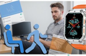 Smartwatch Gravity GT6-4 Pomarańczowy 11