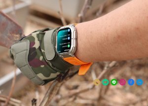 Smartwatch Gravity GT6-4 Pomarańczowy 8