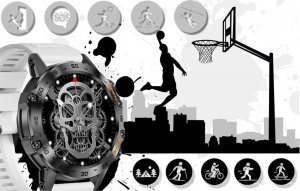 Smartwatch Gravity GT9-10 Biały 12