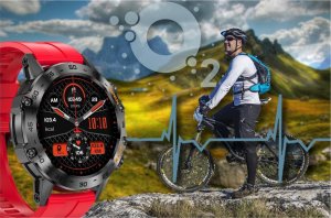 Smartwatch Gravity GT9-11 Czerwony 8