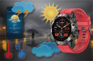 Smartwatch Gravity GT9-11 Czerwony 9
