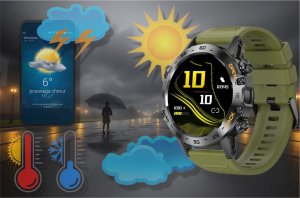 Smartwatch Gravity GT9-12 Zielony 9