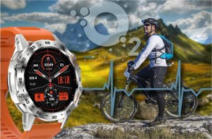 Smartwatch Gravity GT9-9 Pomarańczowy 8