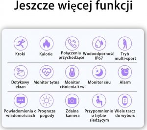 Smartwatch Gravity GT1-10 Czerwony 6