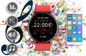 Smartwatch Gravity GT1-10 Czerwony 9