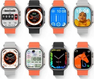 Smartwatch Active Band SMARTWATCH ZEGAREK ROZMOWY PL MENU PULS EKG SPORT IW8 ULTRA 14