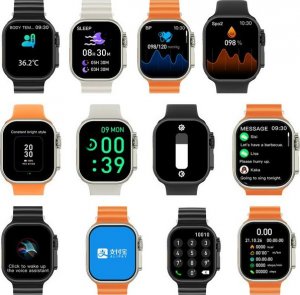Smartwatch Active Band IW8 Ultra Czarny 12