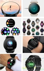 Smartwatch Active Band I50 Złoty 3