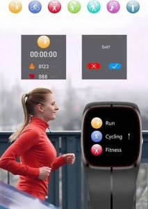 Smartwatch Active Band P20 Czarny 7