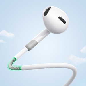 Słuchawki Joyroom Słuchawki przewodowe douszne mini jack 3.5mm z pilotem sterowania białe Słuchawki przewodowe douszne mini jack 3.5mm z pilotem sterowania białe 11