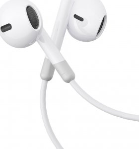 Słuchawki Joyroom Słuchawki przewodowe douszne mini jack 3.5mm z pilotem sterowania białe Słuchawki przewodowe douszne mini jack 3.5mm z pilotem sterowania białe 3