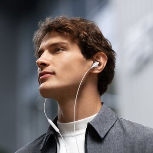 Słuchawki Joyroom Słuchawki przewodowe douszne mini jack 3.5mm z pilotem sterowania białe Słuchawki przewodowe douszne mini jack 3.5mm z pilotem sterowania białe 7