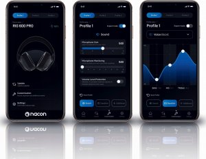 Słuchawki Nacon RIG 600 PRO HS Czarne (S0454007) 11