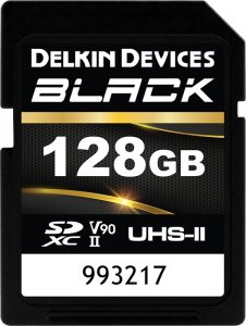 Karta Delkin Black Rugged SDXC 128 GB Class 10 UHS-II V90 (DSDBV90128BX) 1