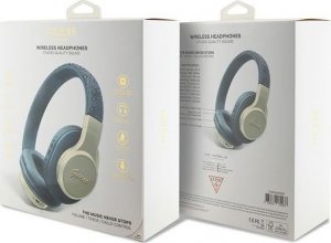 Słuchawki Guess Script niebieskie (GUBH604GEMB) 4