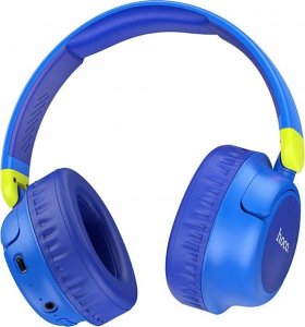 Słuchawki Hoco HOCO słuchawki bezprzewodowe bluetooth nagłowe W43 niebieskie 1