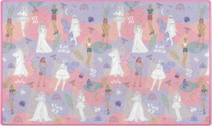 Ricokids Mata piankowa do kolorowania zwijana 200 x 120 x 0,3 cm Ricokids RK-343 2