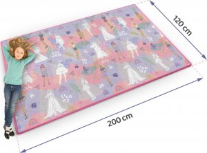 Ricokids Mata piankowa do kolorowania zwijana 200 x 120 x 0,3 cm Ricokids RK-343 8