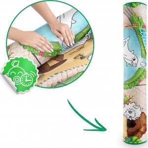 Ricokids Mata piankowa do kolorowania zwijana 120 x 90 x 0,3 cm Ricokids RK-344 7