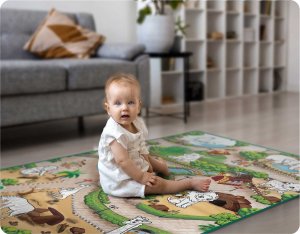 Ricokids Mata piankowa do kolorowania zwijana 120 x 90 x 0,3 cm Ricokids RK-344 10