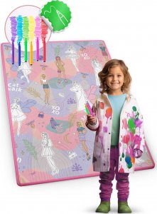 Ricokids Mata piankowa do kolorowania zwijana 120 x 90 x 0,3 cm Ricokids RK-344 6