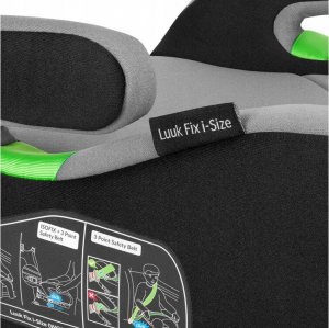 Fotelik samochodowy Lionelo Luuk Fix I-Size Grey Stone 15