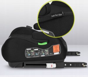 Fotelik samochodowy Lionelo Luuk Fix I-Size Grey Stone 20