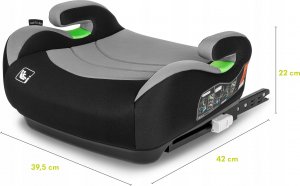 Fotelik samochodowy Lionelo Luuk Fix I-Size Grey Stone 7