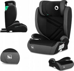 Fotelik samochodowy Lionelo FOTELIK HUGO I-SIZE BLACK CARBON 15-36KG 100-150CM 20