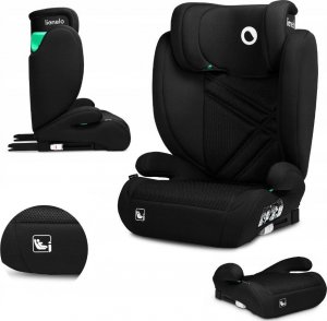 Fotelik samochodowy Lionelo FOTELIK HUGO I-SIZE BLACK CARBON 15-36KG 100-150CM 7