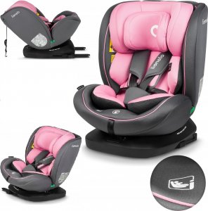 Fotelik samochodowy Lionelo FOTELIK SAMOCHODOWY OBROTOWY BASTIAAN I-SIZE 0-36KG 40-150CM PINK BABY 11