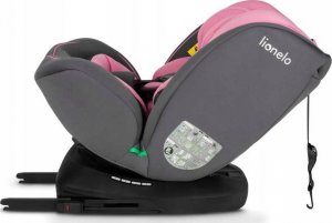 Fotelik samochodowy Lionelo FOTELIK SAMOCHODOWY OBROTOWY BASTIAAN I-SIZE 0-36KG 40-150CM PINK BABY 23