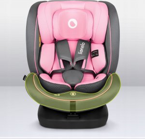 Fotelik samochodowy Lionelo FOTELIK SAMOCHODOWY OBROTOWY BASTIAAN I-SIZE 0-36KG 40-150CM PINK BABY 9