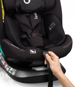 Fotelik samochodowy Lionelo Bastiaan One i-size 0-36kg 40-150cm Czarny 3