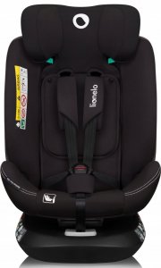Fotelik samochodowy Lionelo Bastiaan One i-size 0-36kg 40-150cm Czarny 6