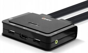 Przełącznik Lindy Adap Switch KVM 2-port 2