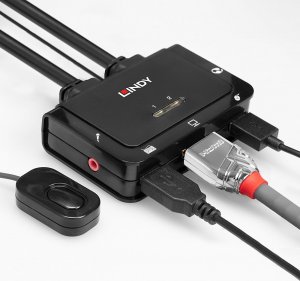 Przełącznik Lindy Adap Switch KVM 2-port 4