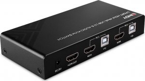 Przełącznik Lindy Adap Switch KVM 2-port 3