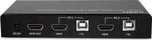Przełącznik Lindy Adap Switch KVM 2-port 5